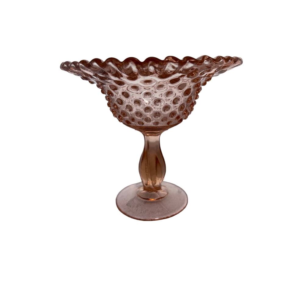 Vintage Fenton - Pink Compote